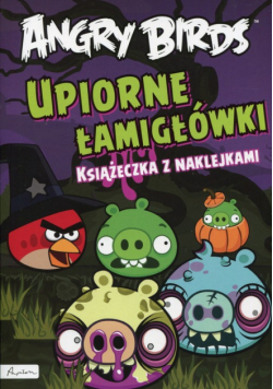 Angry Birds Upiorne łamigłówki Książeczka z naklejkami