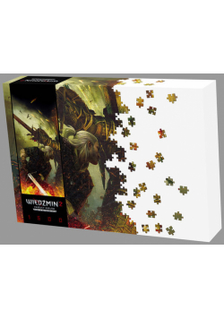Puzzle Wiedźmin 2: Geralt i Draug 1500