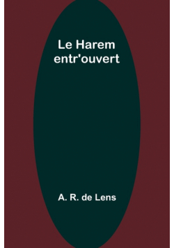 Le Harem entr'ouvert