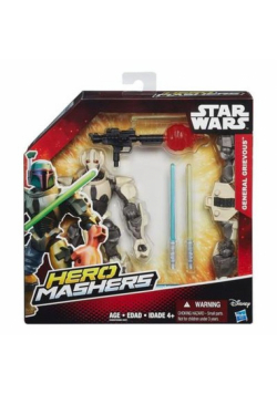 Star Wars Hero Mashers General Grievous figurka z bronią 15cm