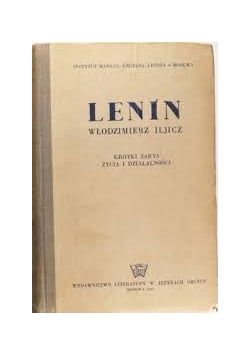 Lenin krótki zarys życia i działalności, 1945 r.