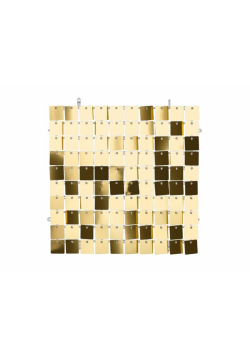Panel cekinowy kwadraty złoty 30x30cm