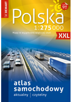 Atlas samochodowy Polska 1:275 000