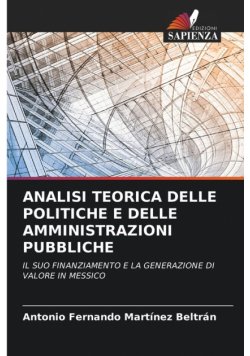 Analisi Teorica Delle Politiche E Delle Amministrazioni Pubbliche