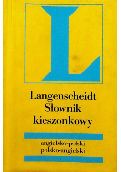 Kieszonkowy Słownik Polsko Angielski - Angielsko Polski