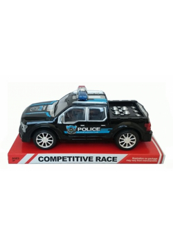 Auto policyjne 24cm czarne