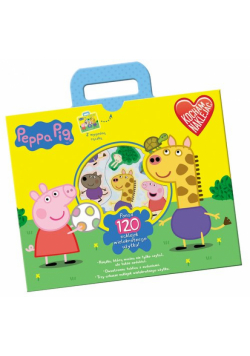 Świnka Peppa Kocham naklejać Część 2