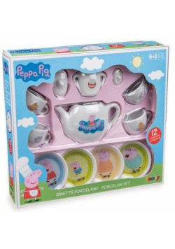 Zestaw śniadaniowy Świnka Peppa porcelana