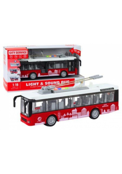 Trolejbus 1:16 z światłem i dźwiękiem