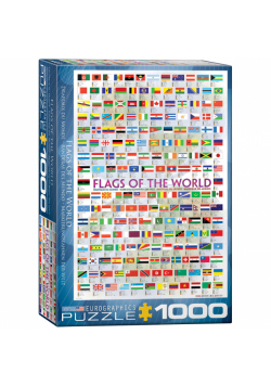 Puzzle 1000 Flags of the World 6000-0128
