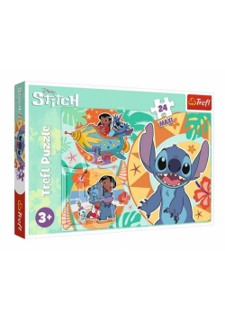 Puzzle 24 Maxi Wesoły dzień Lilo&Stitch TREFL