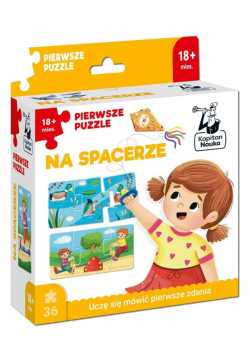 Kapitan Nauka. Pierwsze puzzle Na spacerze