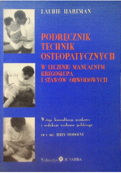 Podręcznik technik osteopatycznych w leczeniu manualnym kręgosłupa