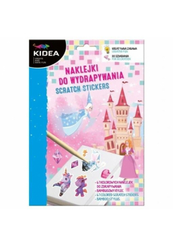 Naklejki do wydrapywania Magiczny Świat KIDEA