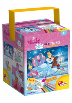 Puzzle w walizce maxi Kopciuszek