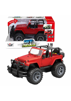 Jeep czerwony na baterie