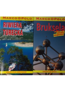 Bruksela/Riwiera Turecka- zestaw przewodników