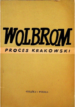 Wolbrom Proces krakowski