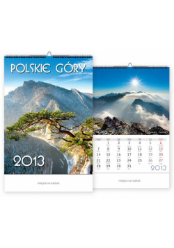 Kalendarz 2013 WP 117 Polskie Góry