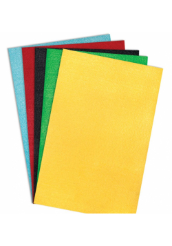 Filc poliestrowy A4 zestaw basic mix 5 szt.