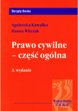 Prawo cywilne Część ogólna