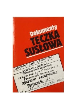 Dokumenty teczka Susłowa