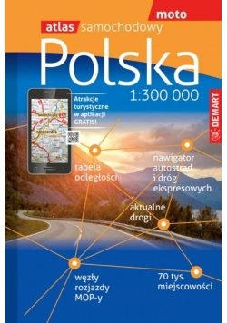 Atlas samochodowy - Polska 1:300 000