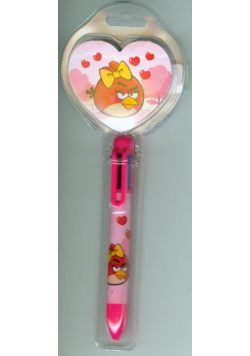 Angry Birds Girly Notes + długopis multi kolor