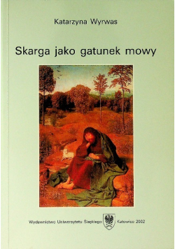 Skarga jako gatunek mowy