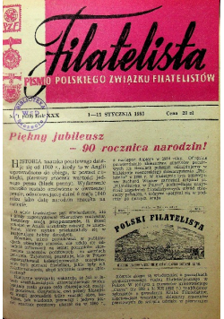 Filatelista Nr 1 do 15 / 1983