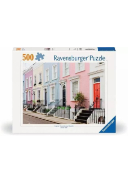 Puzzle 2D 500 Kolorowe Kamienice Londyn