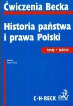 Historia państwa i prawa Polski testy tablice