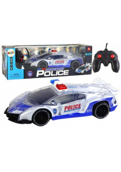 Radiowóz sportowy R/C światła 1:16