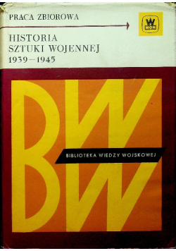 Historia sztuki wojennej 1939 - 1945