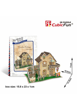 Puzzle 3D Domki świata Francja Cottage