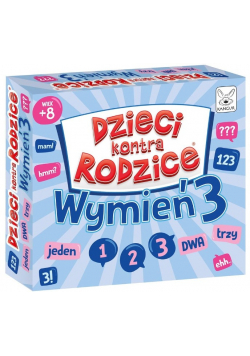 Gra planszowa Dzieci kontra rodzice Wymień 3