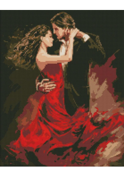 Diamentowa mozaika - Tango miłości 40x50cm