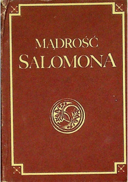 Mądrość Salomona Miniatura