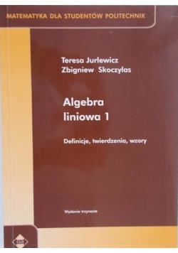 Algebra liniowa 1. Definicje, twierdzenia, wzory
