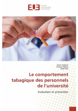 Le comportement tabagique des personnels de l'université
