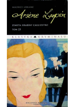 Arsene Lupin Tom 23 Zemsta Hrabiny Cagliostro