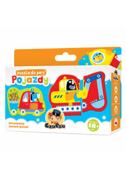 CzuCzu Puzzle do pary Pojazdy