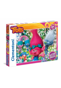 Puzzle Glitter Trolls 104