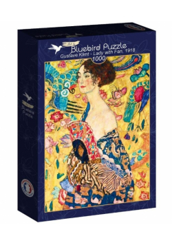 Puzzle 1000 Kobieta z wachlarzem, Gustave Klimt