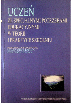 Uczeń ze specjalnymi potrzebami edukacyjnymi