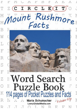 Circle It, Mount Rushmore Facts, Pocket Size, Word Search, Puzzle Book
