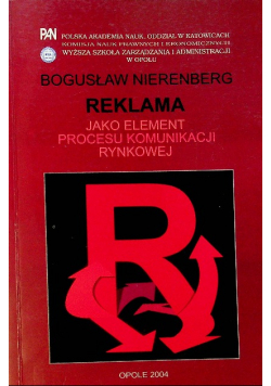 Reklama Jako element procesu komunikacji rynkowej