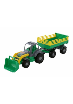 Osiłek traktor z przyczepą Nr 2 i łyżką