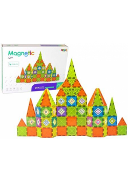 Klocki magnetyczne Zamek 79el