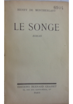 Le songe,1922r